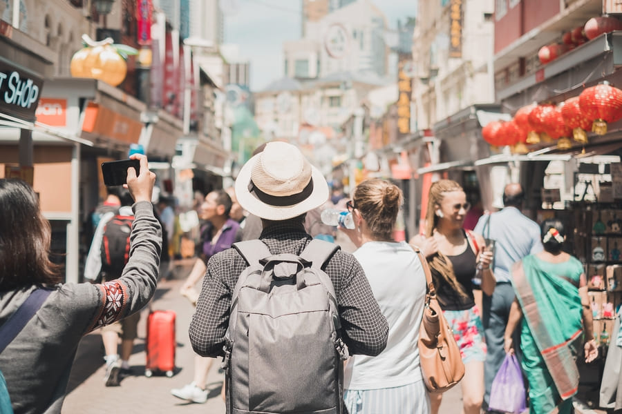 turista en china